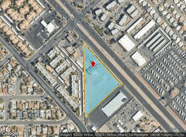  4660 Boulder Hwy, Las Vegas, NV Parcel Map