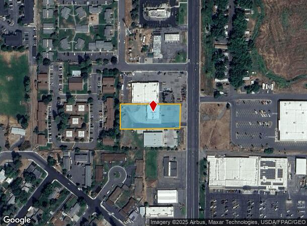  2218 1St St, Cheney, WA Parcel Map