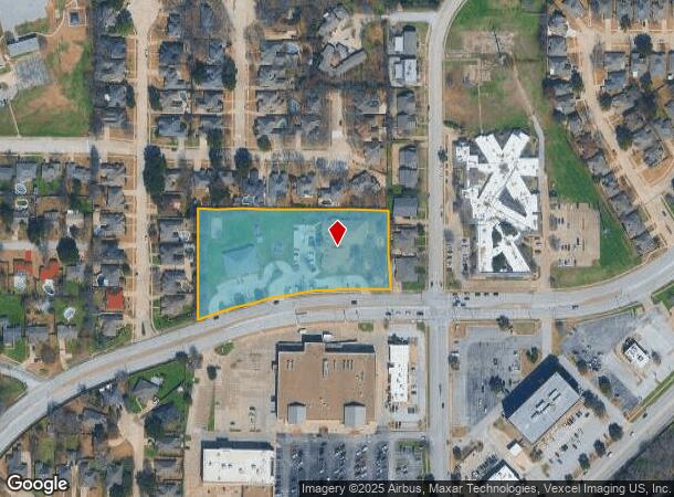600 Mid Cities Blvd, Hurst, TX Parcel Map