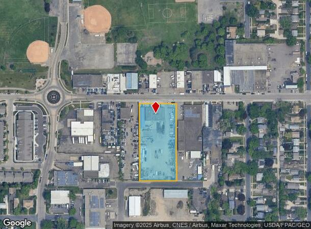 674 39Th Ave Ne, Minneapolis, MN Parcel Map
