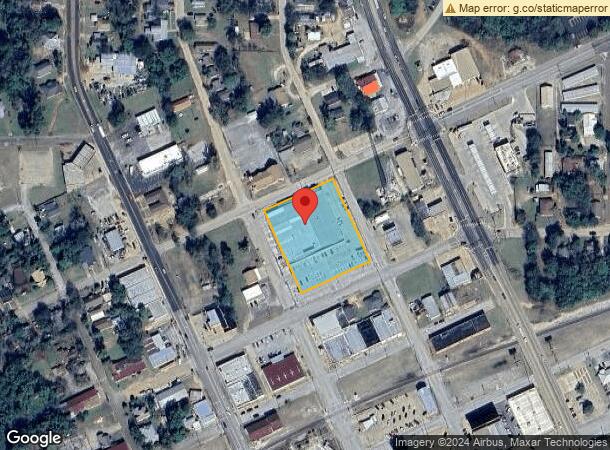  210 E Cherokee St, Jacksonville, TX Parcel Map