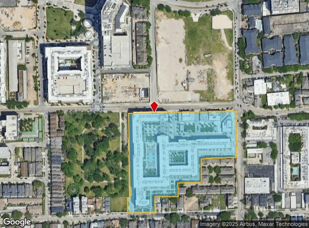 3515 W Dallas St, Houston, TX Parcel Map