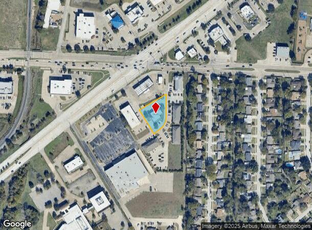  613 S Highway 78, Wylie, TX Parcel Map