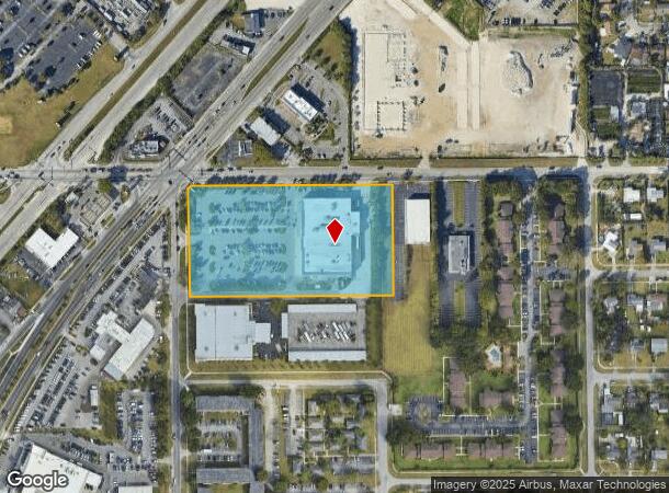  1499 N Homestead Blvd, Homestead, FL Parcel Map