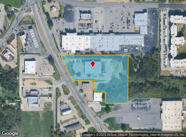 1801 S Main St, Weatherford, TX Parcel Map