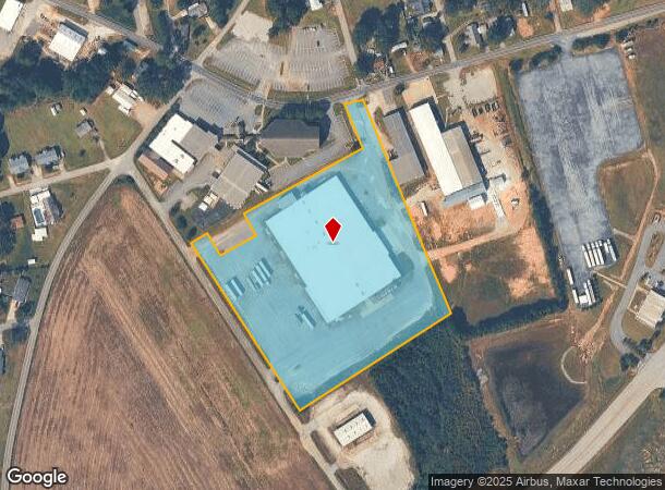 99 Roush St, Anderson, SC Parcel Map