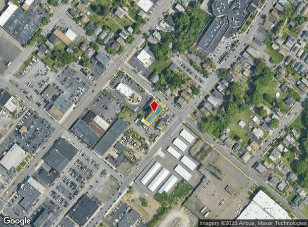  436 Larch St, Scranton, PA Parcel Map