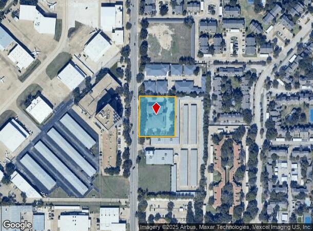 16300 Addison Rd, Addison, TX Parcel Map