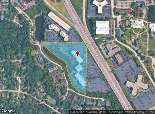  100 Tri State Intl, Lincolnshire, IL Parcel Map