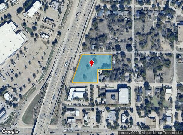  518 W Main St, Allen, TX Parcel Map