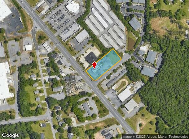  2923 S Main St, High Point, NC Parcel Map