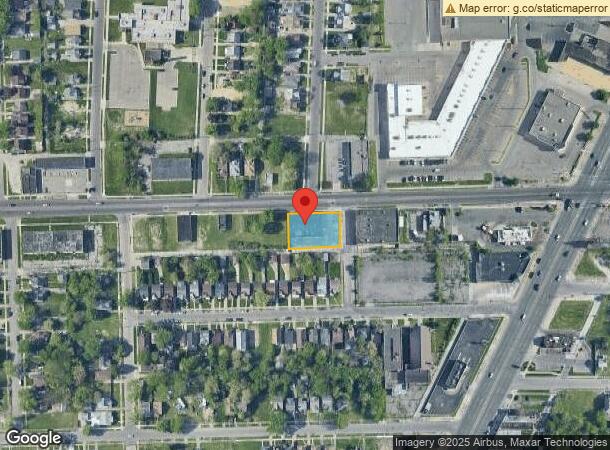  14074 E 7 Mile Rd, Detroit, MI Parcel Map