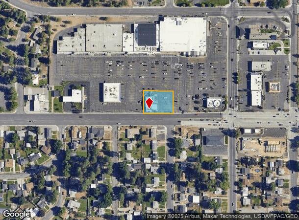  1806 W Francis Ave, Spokane, WA Parcel Map