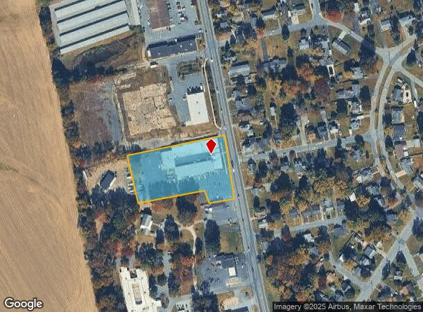 601 N Bridge St, Elkton, MD Parcel Map