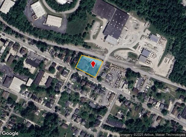  645 E Maiden St, Washington, PA Parcel Map