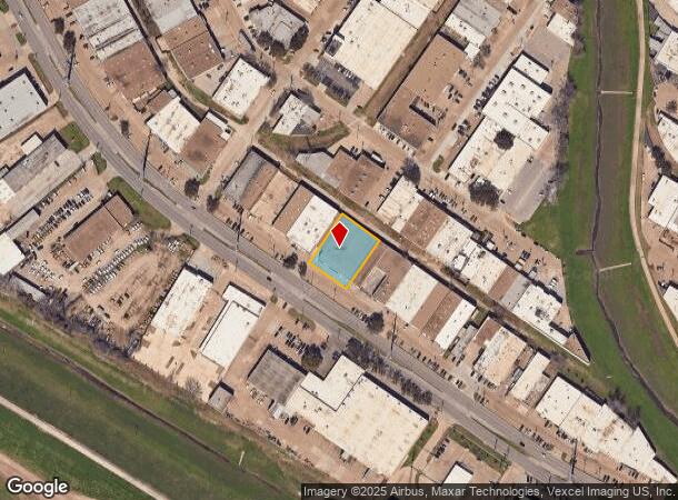  2436 Irving Blvd, Dallas, TX Parcel Map