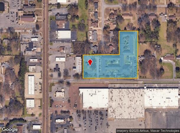 1210 Farrow Rd, Memphis, TN Parcel Map