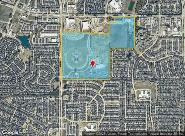 3253 Alma Rd, Mckinney, TX Parcel Map