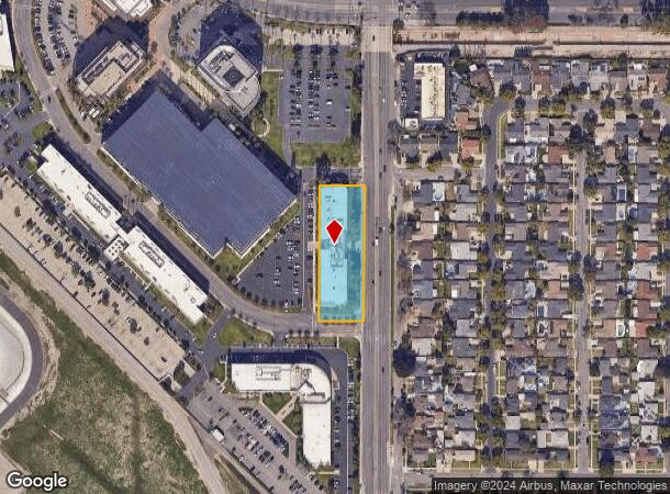  5001 Airport Plaza Dr, Long Beach, CA Parcel Map