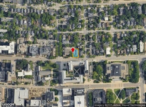 715 E Huron St, Ann Arbor, MI Parcel Map