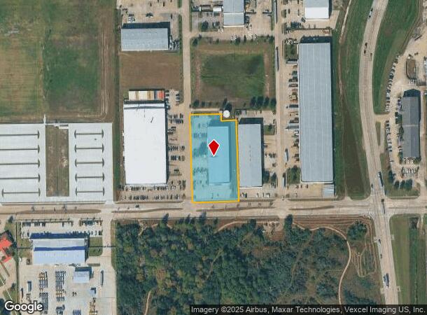  1251 Hall Ct, Deer Park, TX Parcel Map