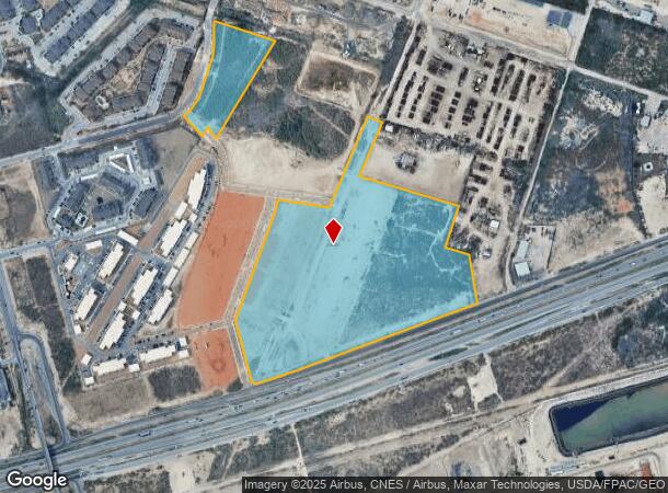  E Taylor Ave, Midland, TX Parcel Map