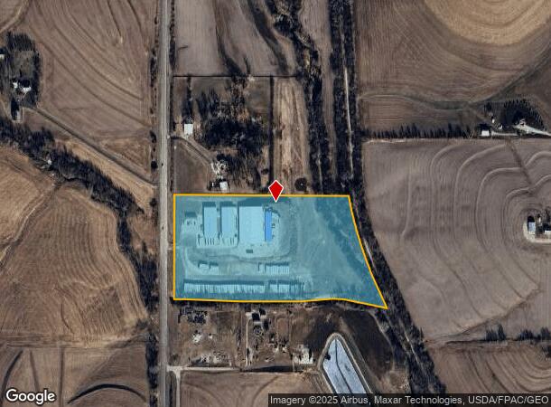  17105 S Highway 50, Springfield, NE Parcel Map