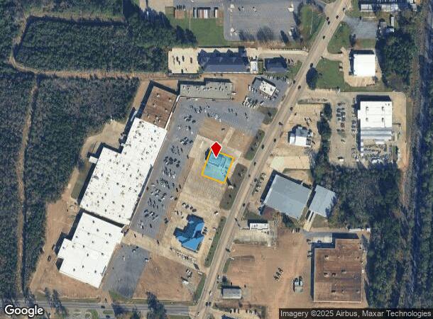 1017 N Pine St, Deridder, LA Parcel Map