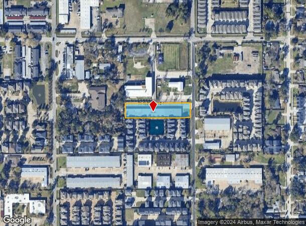  1411 Upland Dr, Houston, TX Parcel Map