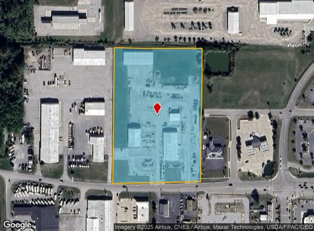  1218 Trenton Ave, Findlay, OH Parcel Map