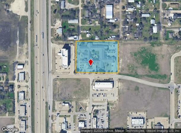 101 Reese Dr, Red Oak, TX Parcel Map