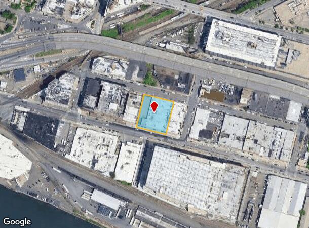 2133 Borden Ave, Long Island City, NY Parcel Map