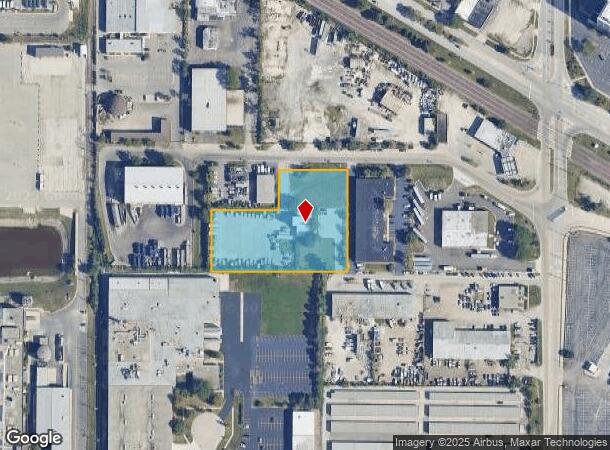 3737 Berdnick St, Rolling Meadows, IL Parcel Map