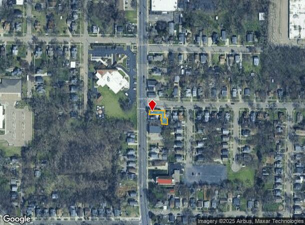 1801 S Burdick St, Kalamazoo, MI Parcel Map