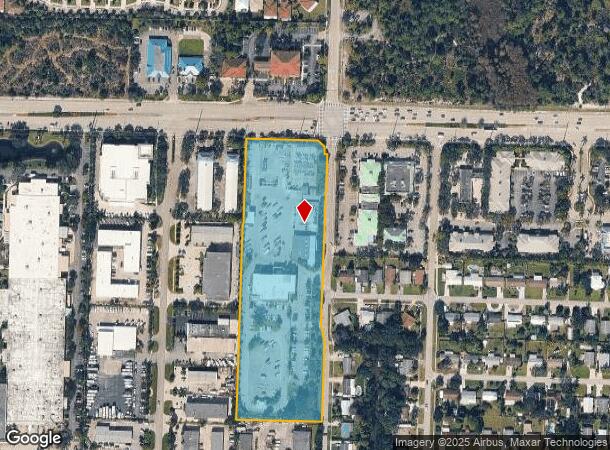 100 S Delaware Blvd, Jupiter, FL Parcel Map