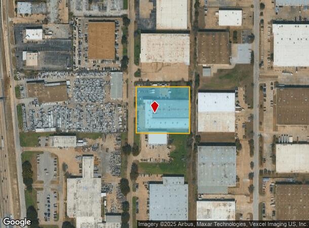 626 106Th St, Arlington, TX Parcel Map