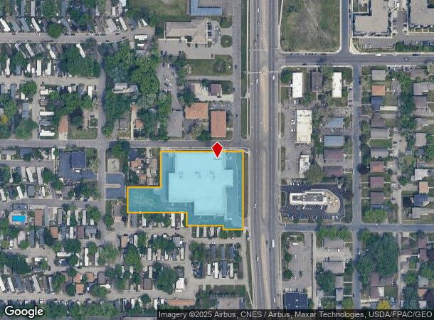 4560 Central Ave Ne, Minneapolis, MN Parcel Map