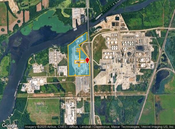  25846 S Frontage Rd, Channahon, IL Parcel Map