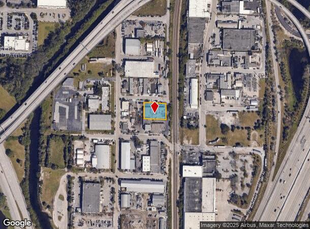 1400 Forsythe Rd, West Palm Beach, FL Parcel Map