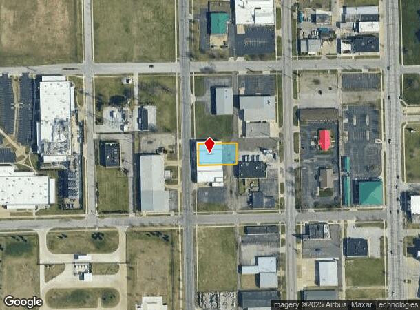 1126 S Lafayette Blvd, South Bend, IN Parcel Map