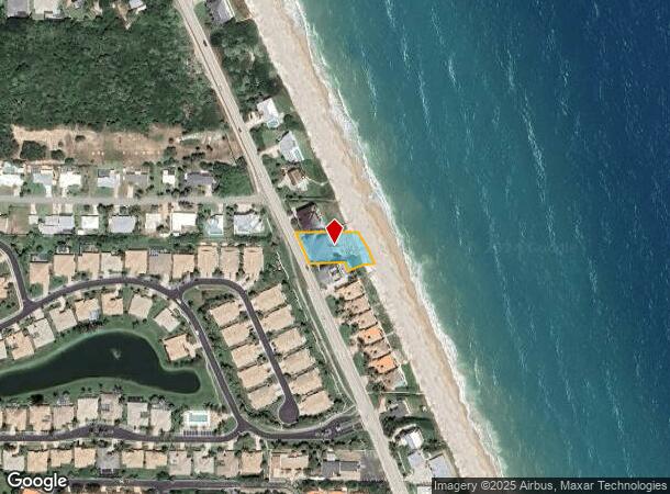  5481 S Highway A1a, Melbourne Beach, FL Parcel Map