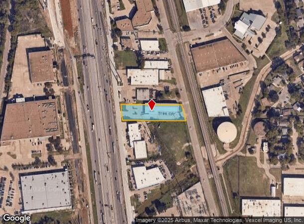 13850 N Stemmons Fwy, Dallas, TX Parcel Map