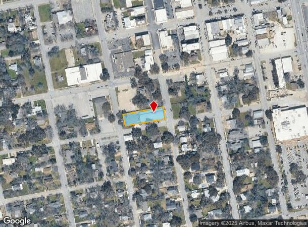  319 S Church St, Lockhart, TX Parcel Map