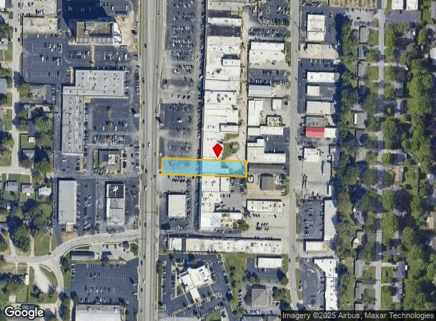  1926 S Glenstone Ave, Springfield, MO Parcel Map