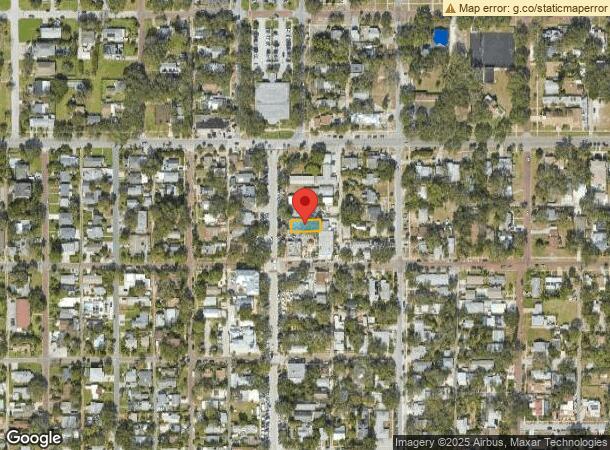  2822 Beach Blvd S, Gulfport, FL Parcel Map