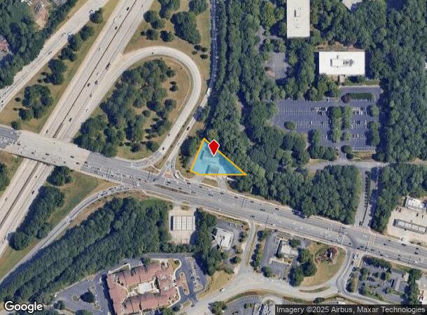  1360 Holcomb Bridge Rd, Roswell, GA Parcel Map