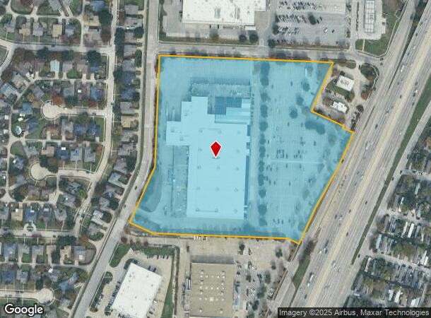  5001 N Central Expy, Plano, TX Parcel Map