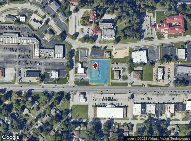 1525 W Sunshine St, Springfield, MO Parcel Map