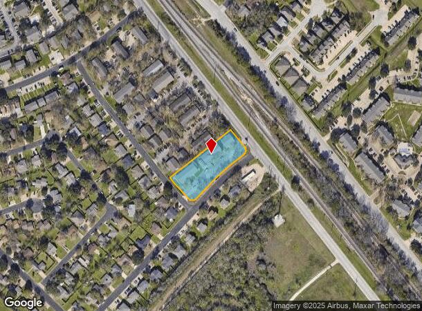 3510 Finfeather Rd, Bryan, TX Parcel Map