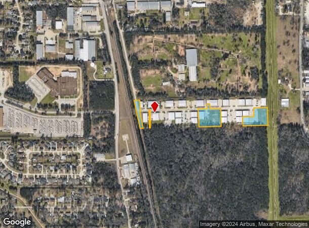  21215 Blair Rd, Conroe, TX Parcel Map